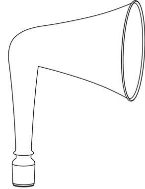 图五 隐士音响E20号角设计